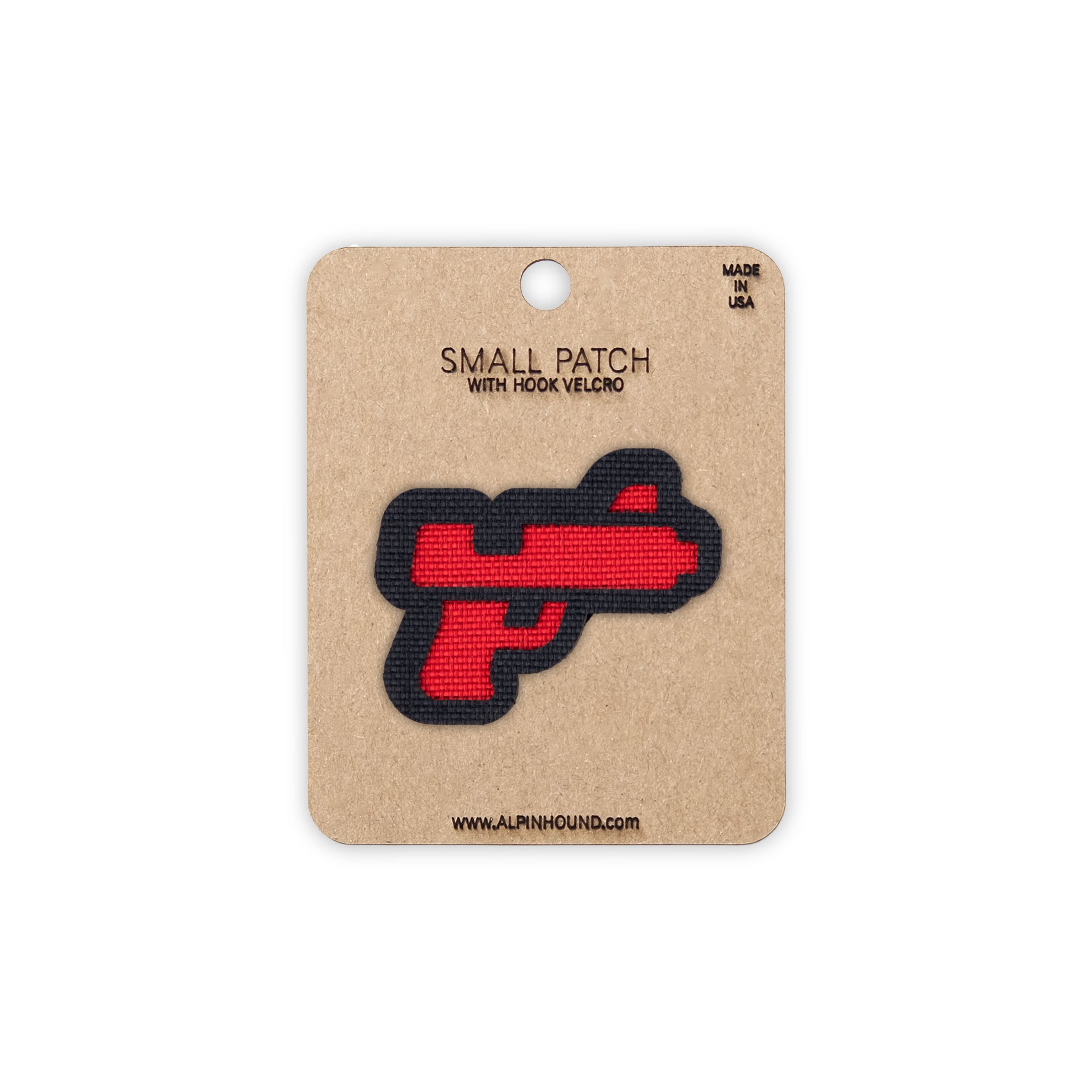 Gun Tactical Patch 1.5 Cordura Morale Patch by Alpinhound Supply