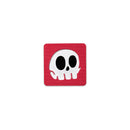 Patch Tactique Tête de Mort 1.5X1.5 Cordura par Alpinhound Supply
