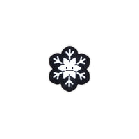 Snowflake Tactical Patch 1.5X1.5 Cordura Morale Patch by Alpinhound Supply