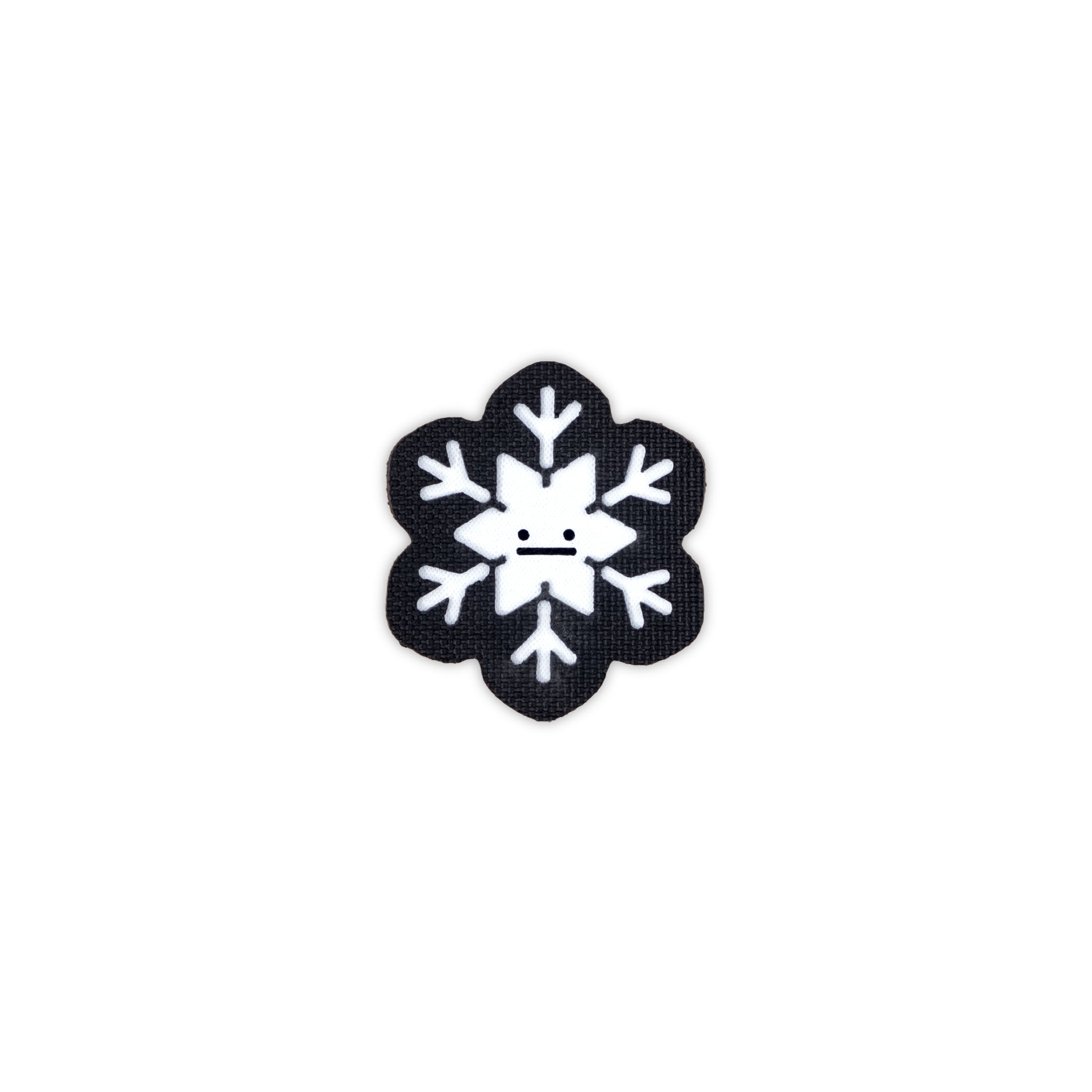 Snowflake Tactical Patch 1.5X1.5 Cordura Morale Patch by Alpinhound Supply