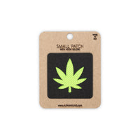 Marijuana Leaf Tactical Patch 1.5X1.5 Cordura Morale Patch by Alpinhound Supply