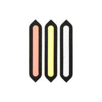 Reflective Stripe Patch 3 Pack Fits 2X2 Cordura Morale Patch by Alpinhound Supply