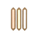 Reflective Stripe Patch 3 Pack Fits 2X2 Cordura Morale Patch by Alpinhound Supply