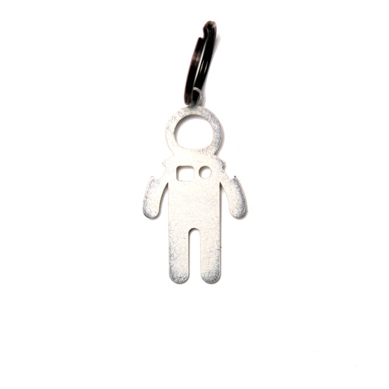 Astronaut Steel Forge™ Tag | Keychain & Bag Charm