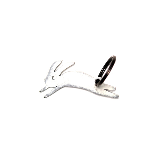Lucky Rabbit Steel Forge™ Tag | Keychain & Bag Charm