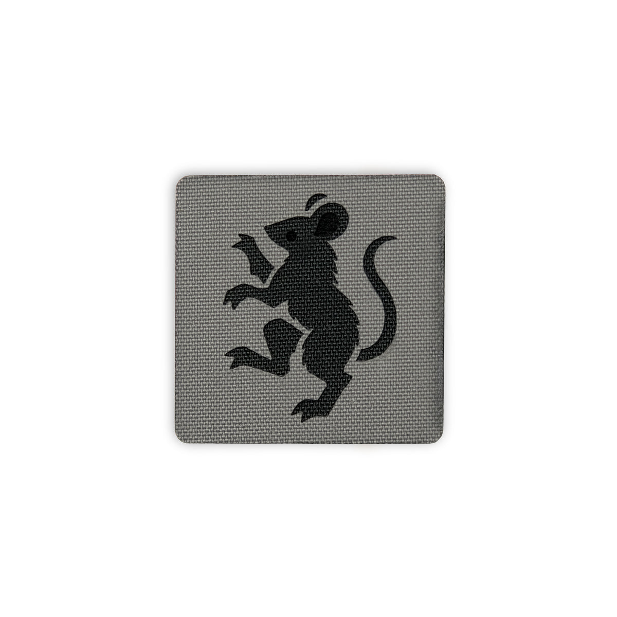 Heraldic Field Mouse 2x2 Cordura Tactical Morale Patch