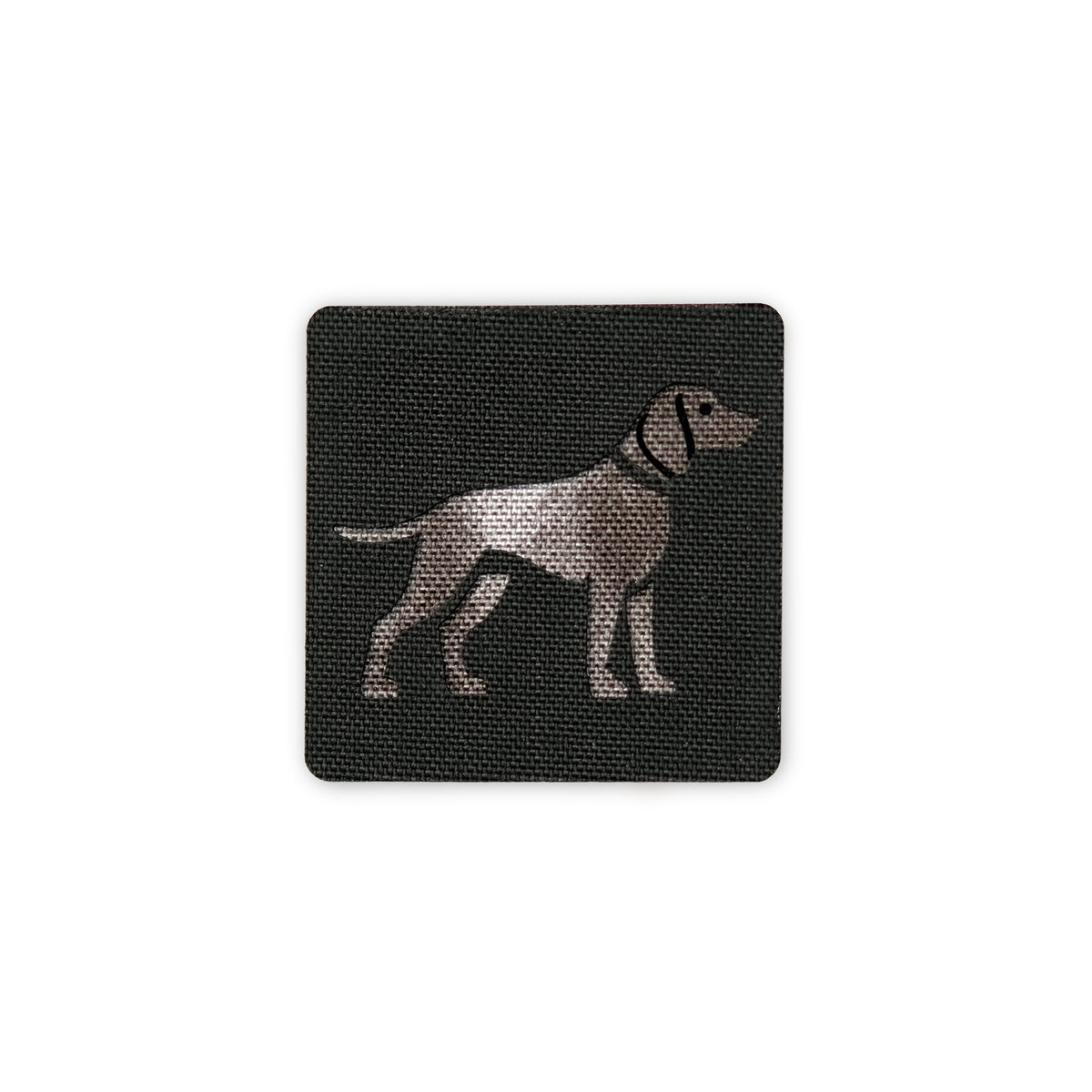 Weimaraner Tactical Patch 2X2 Cordura Morale Patch