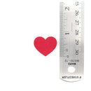 Mini Red and Pink Heart Tactical Patch 1X1