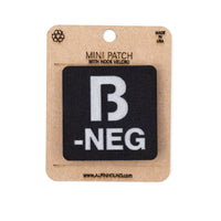 Blood Type Tactical Patch 1.5X1.5