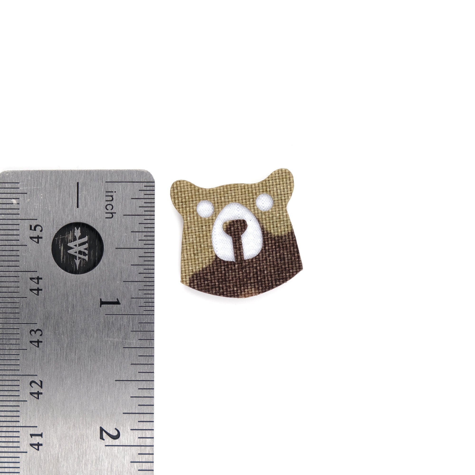 Grizzly Bear Head Tactical 1X1