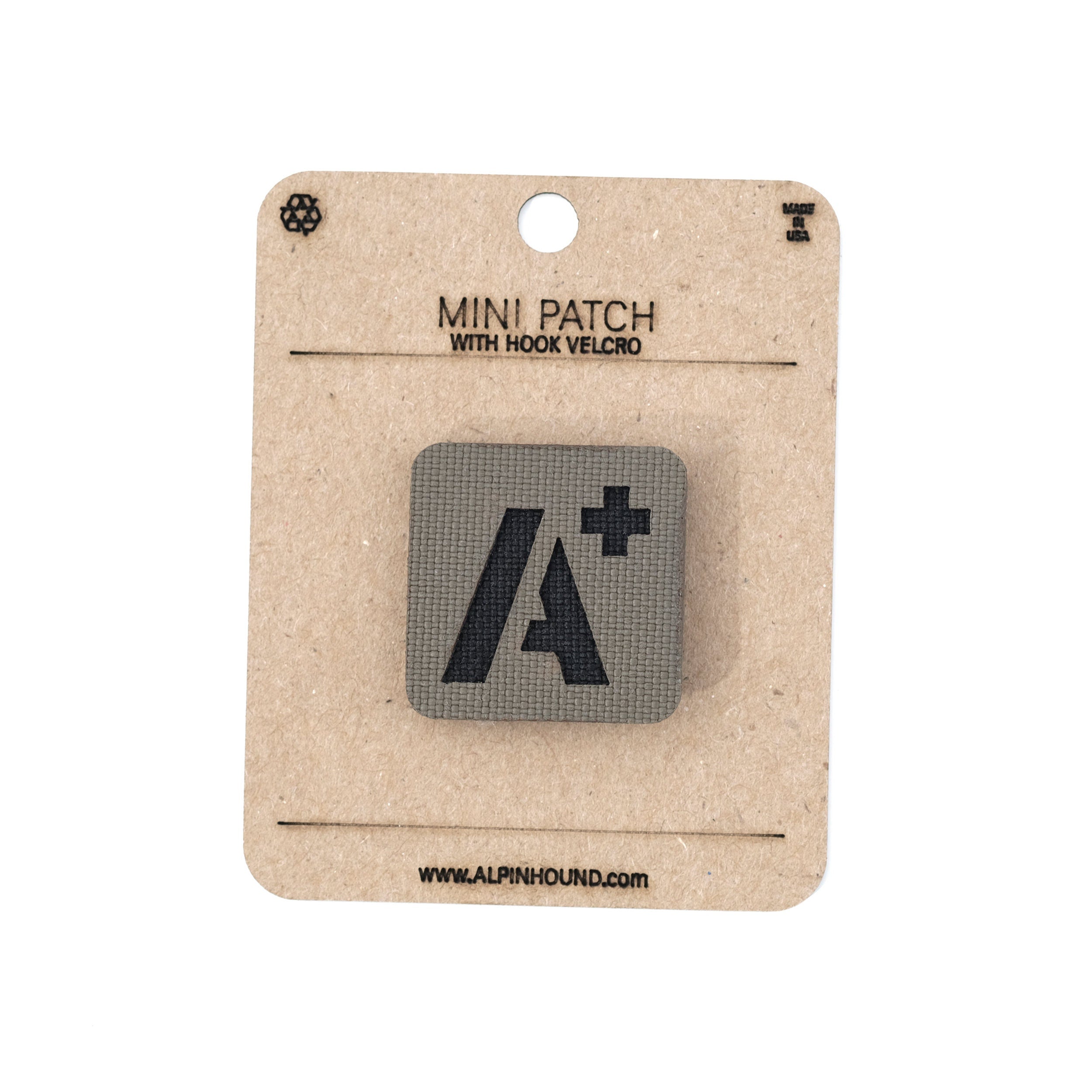 Blood Type Tactical Patch 1X1