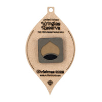 Chestnut and Campfire Tactical Patch Christmas Ornament Set