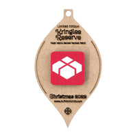 Christmas Tree and Present Tactical Patch Christmas Ornament Set