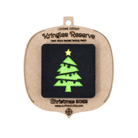 Christmas Tree and Present Tactical Patch Christmas Ornament Set