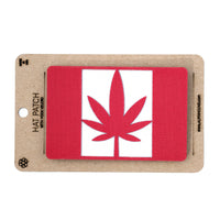 Pot Leaf Flag Tactical Hat Patch 2X3