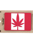 Pot Leaf Flag Tactical Hat Patch 2X3