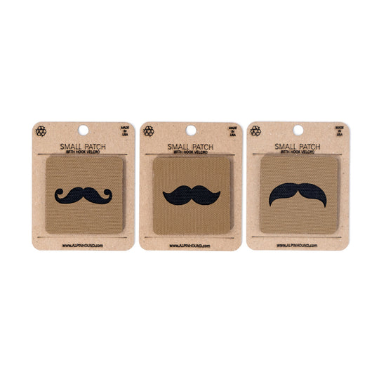 Moustache Tactical Patch 1.5X1.5