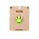 Marijuana Leaf Tactical Patch 1X1