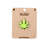 Marijuana Leaf Tactical Patch 1X1