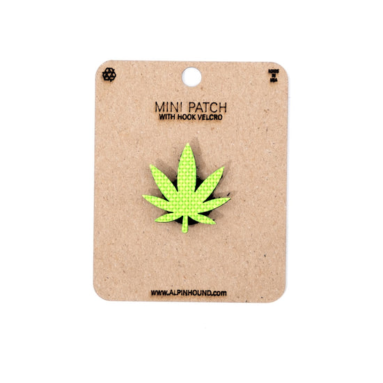 Marijuana Leaf Tactical Patch 1X1