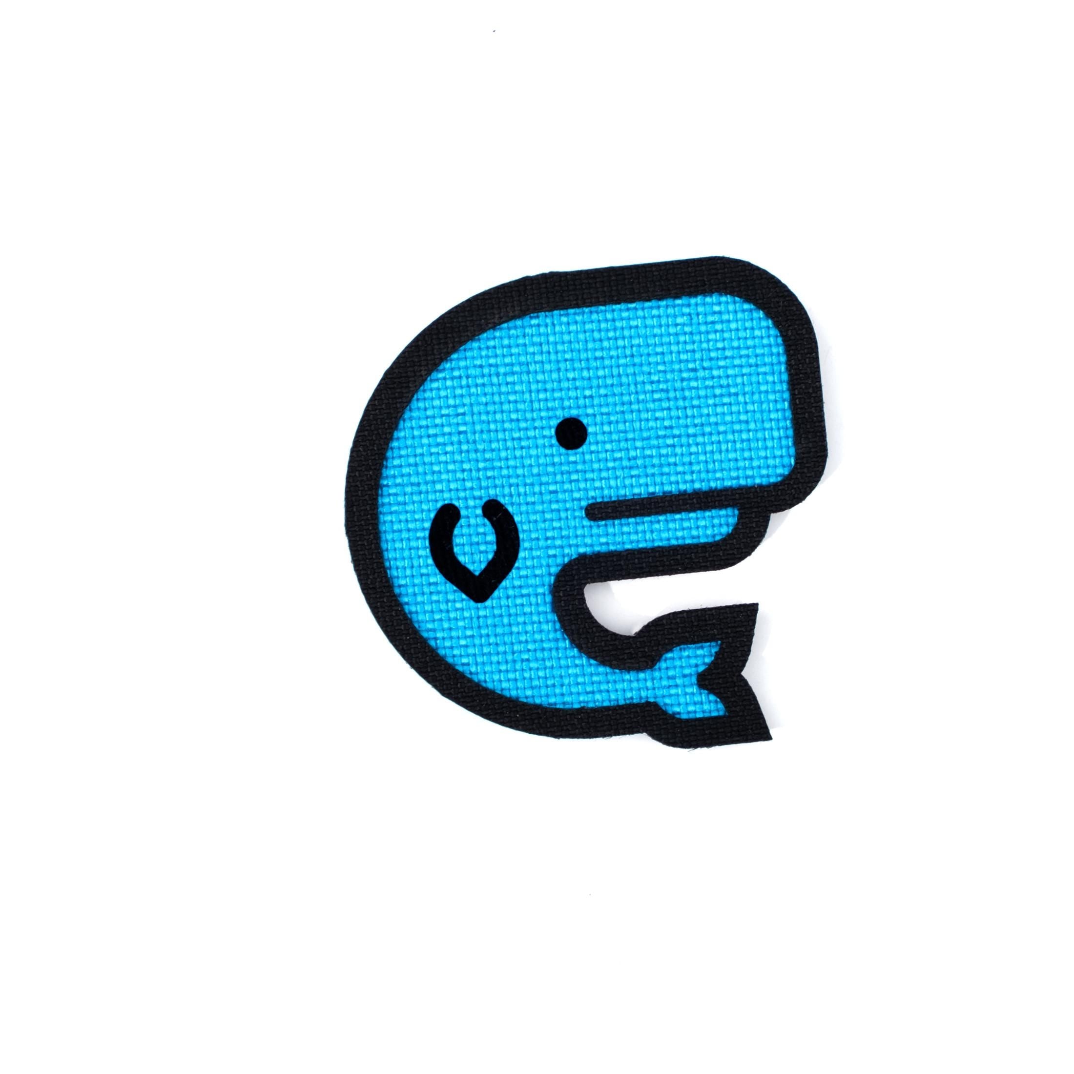 Blue Whale Tactical Patch Cutout 2X2