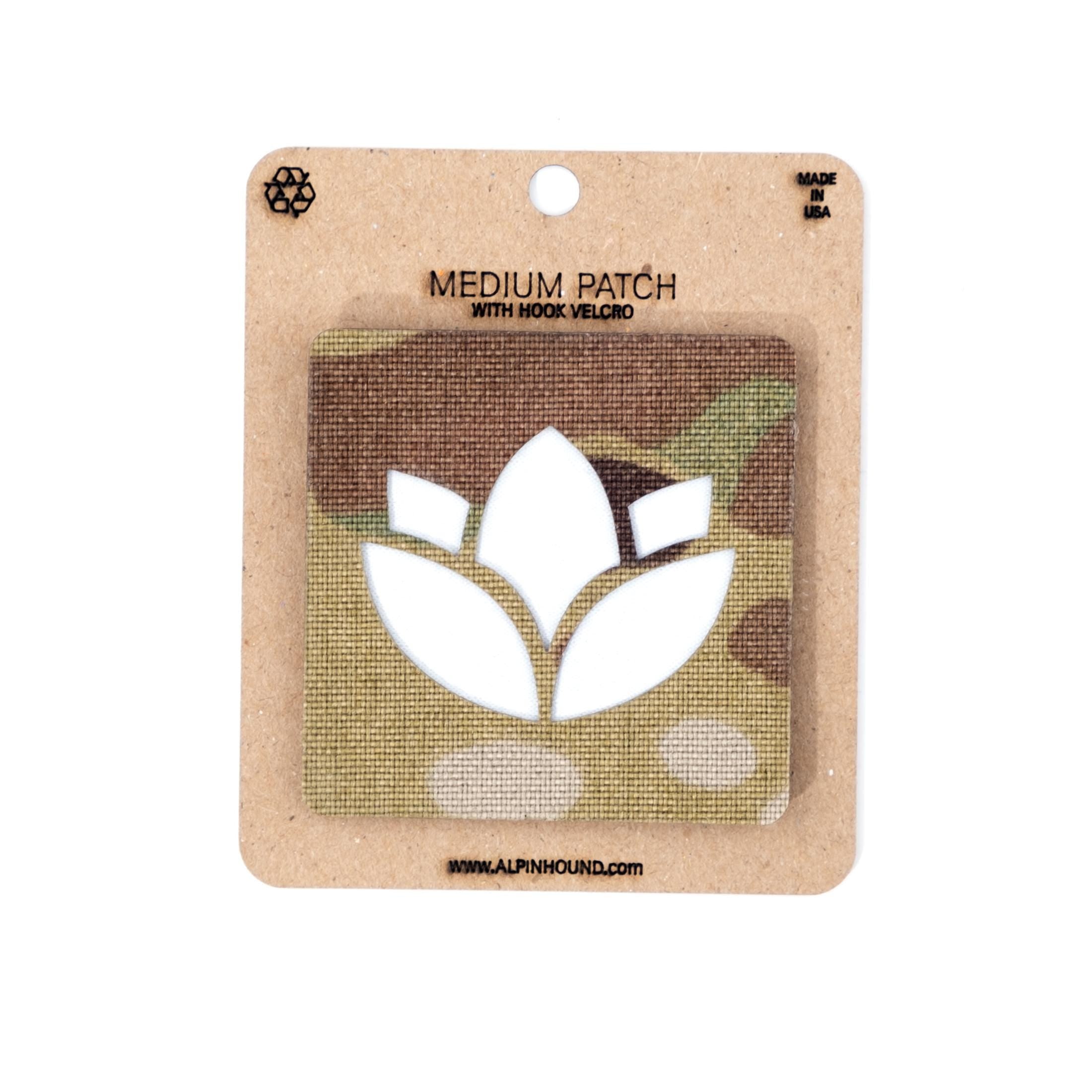 Lotus Flower Tactical Patch 2X2