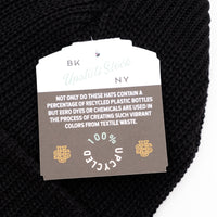 ECO-Wool Watch Caps with 2X2 Patch Panel