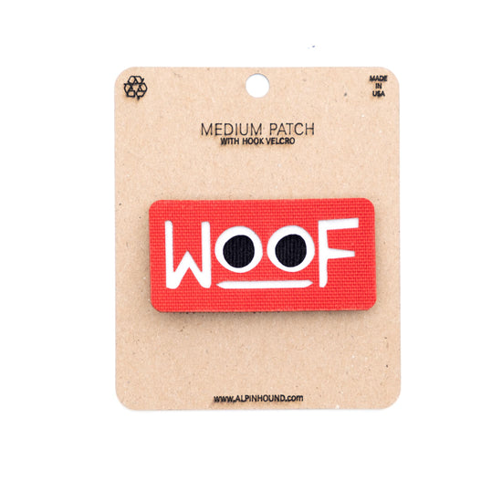 WOOF Tactical Patch 1X2
