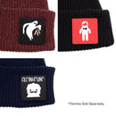 ECO-Wool Watch Caps with 2X2 Patch Panel