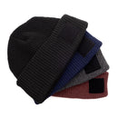 ECO-Wool Watch Caps with 2X2 Patch Panel