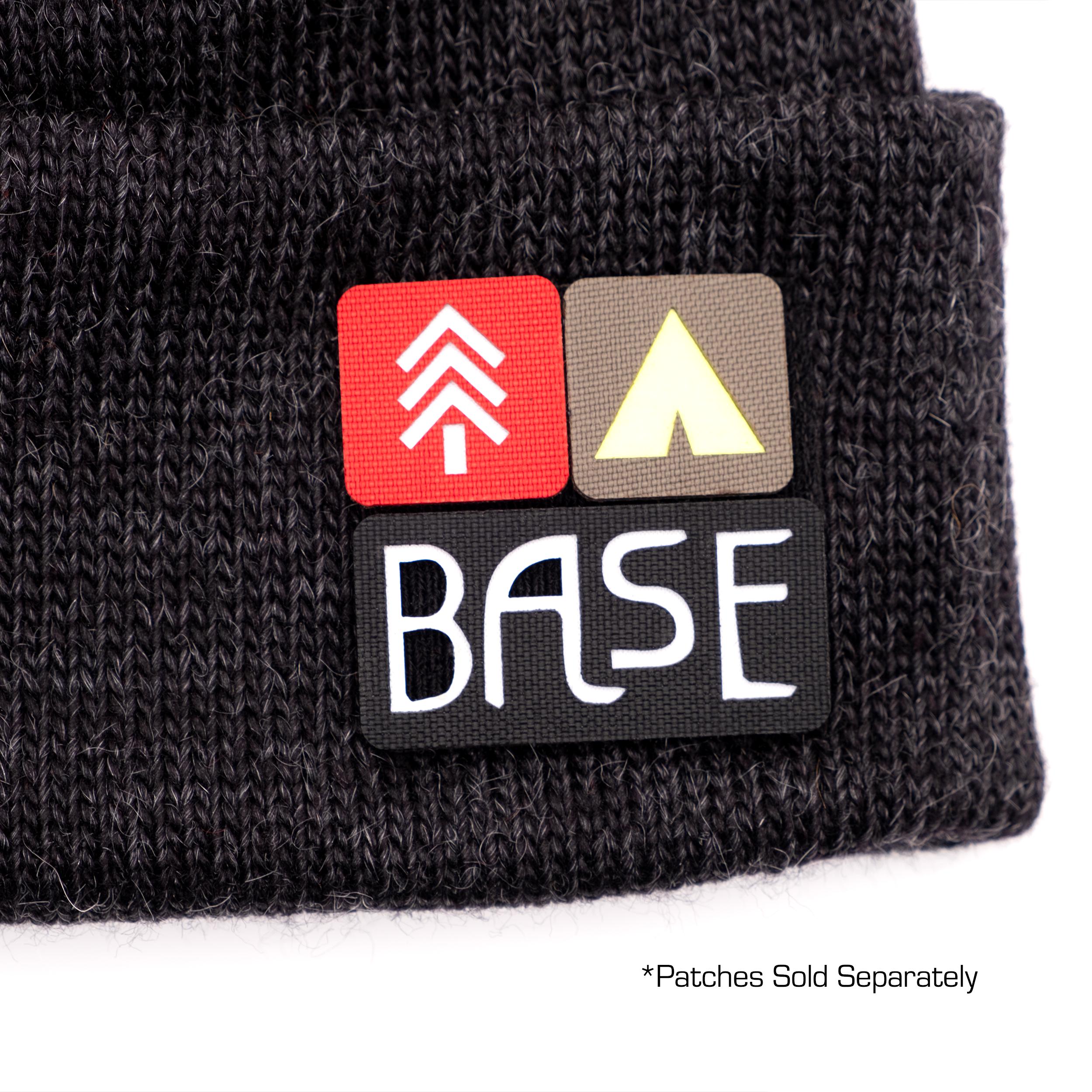 American Mohair Beanie with 2X2 Patch Panel