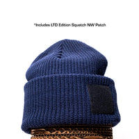 ECO-Wool Watch Caps with 2X2 Patch Panel