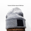 American Mohair Beanie with 2X2 Patch Panel