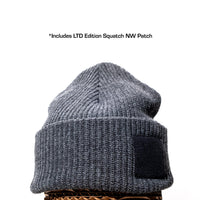 ECO-Wool Watch Caps with 2X2 Patch Panel