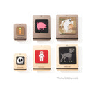 Wooden Tactical Patch Display Stand