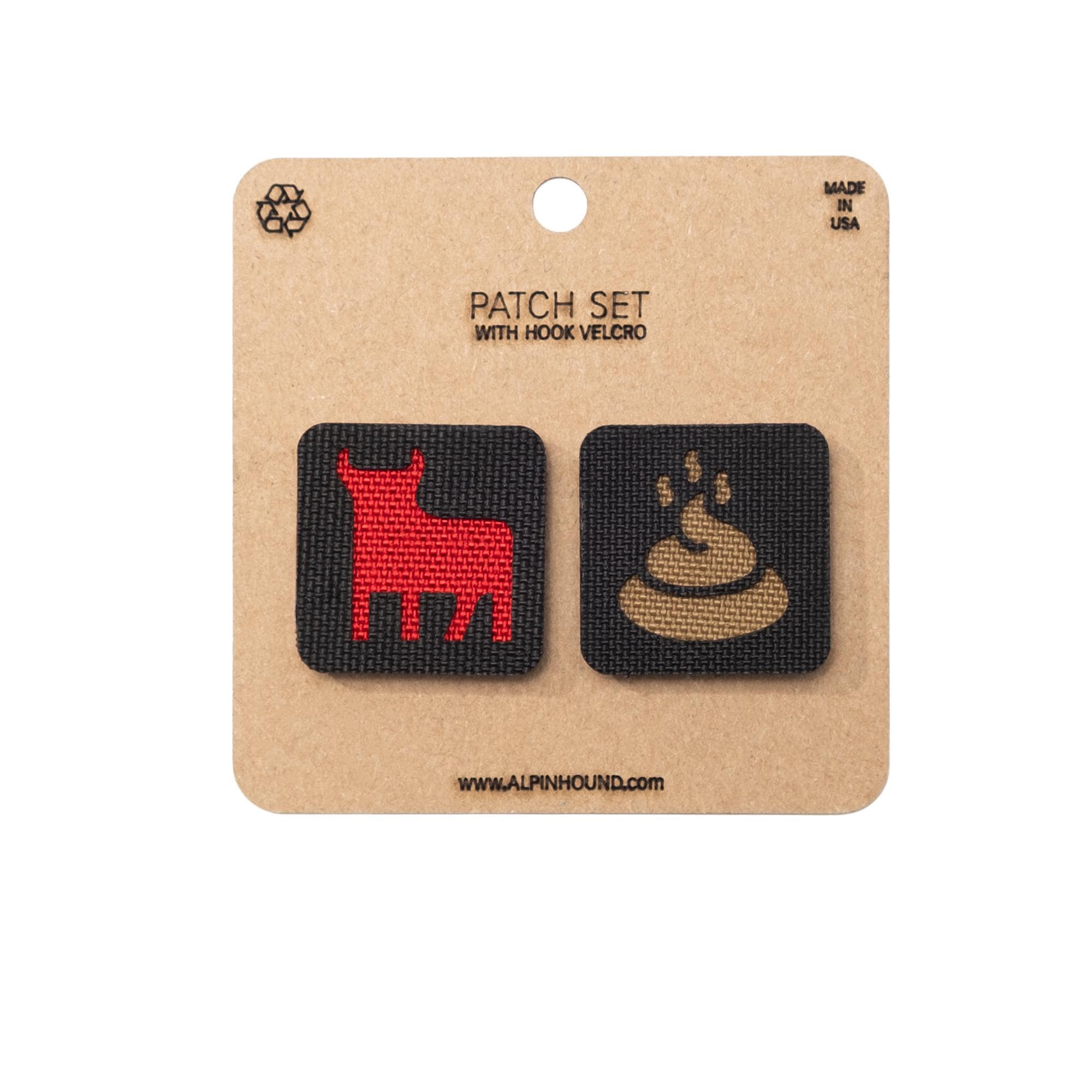 Bull and Shit Tactical Patch Set 1X1