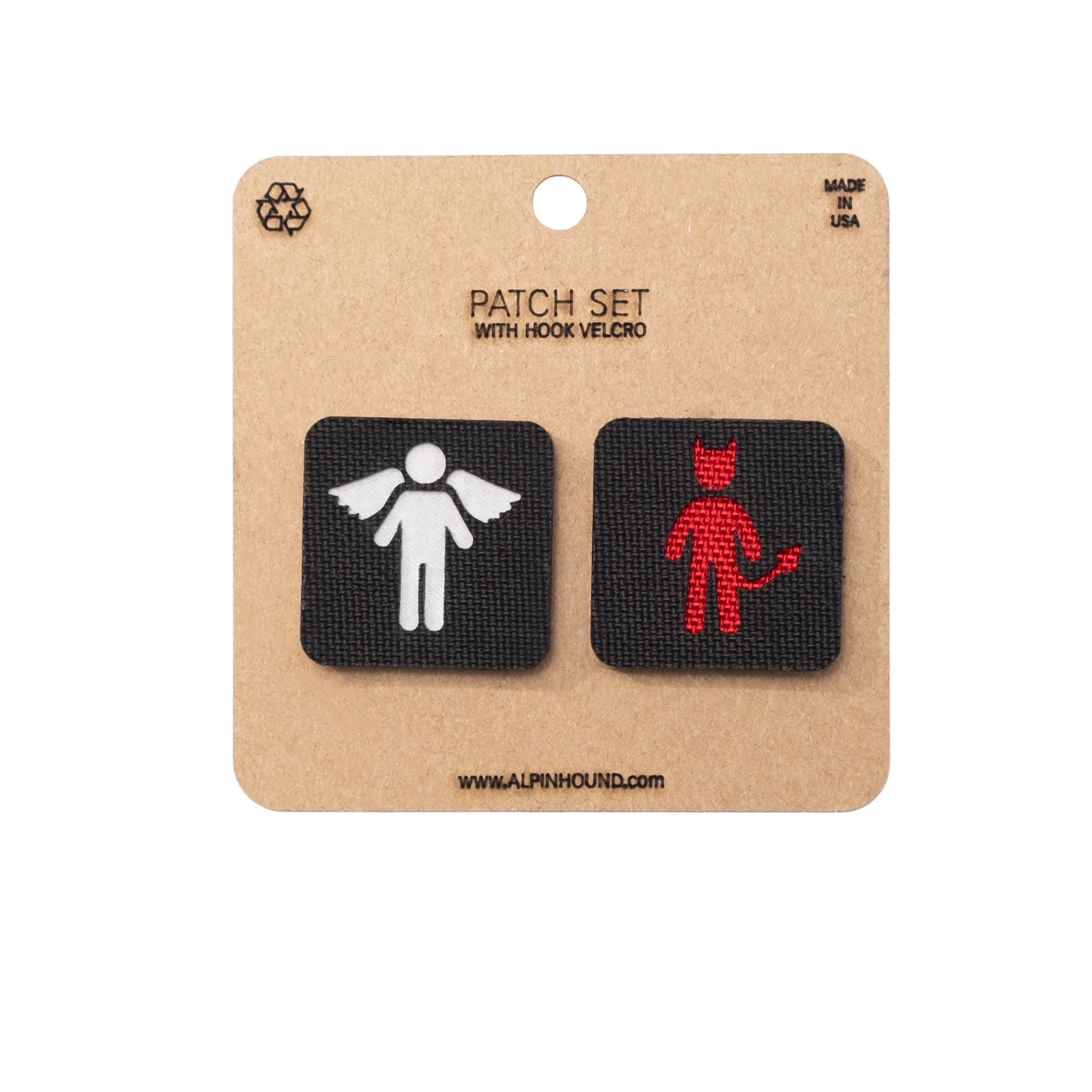 Angel and Devil Tactical Patch Set 1X1