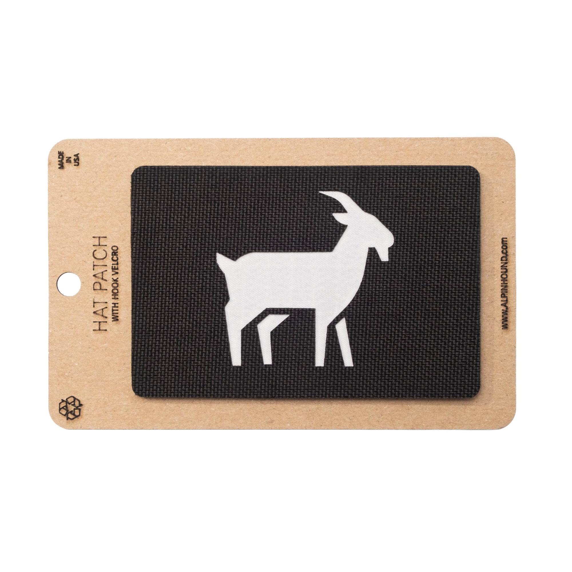 GOAT Tactical Hat Patch 2X3