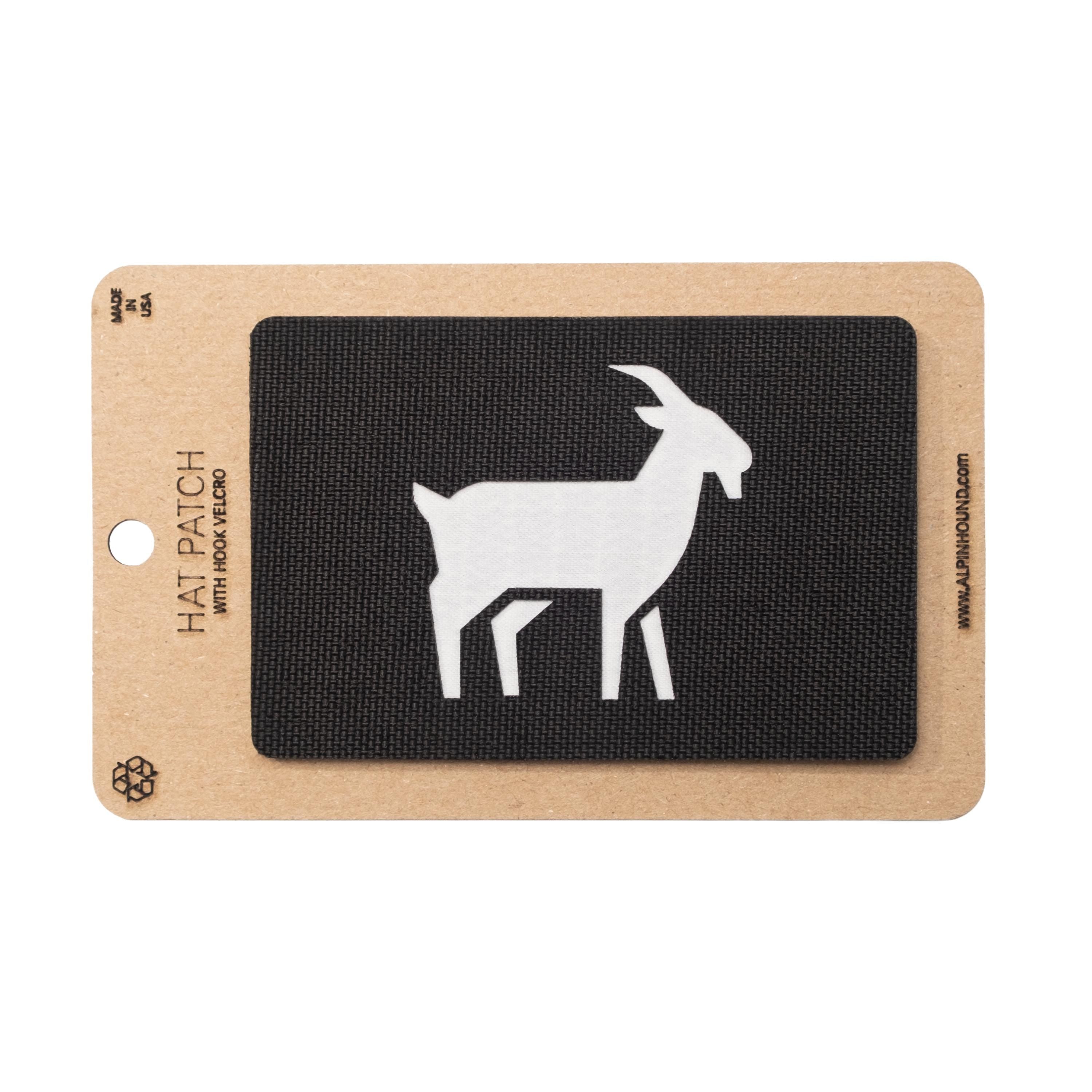 GOAT Tactical Hat Patch 2X3