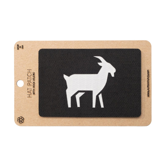 GOAT Tactical Hat Patch 2X3