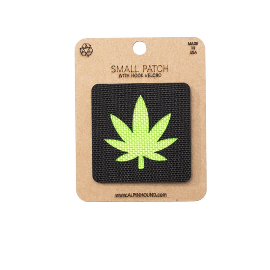 Marijuana Leaf Tactical Patch 1.5X1.5