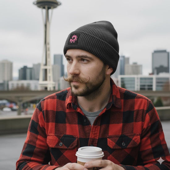 ECO-Wool Watch Caps with 2X2 Patch Panel