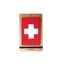 Wooden Display Stand for 3X2 Tactical Patch