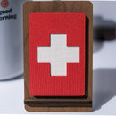 Wooden Display Stand for 3X2 Tactical Patch