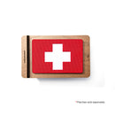 Wooden Display Stand for 3X2 Tactical Patch