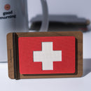 Wooden Display Stand for 3X2 Tactical Patch