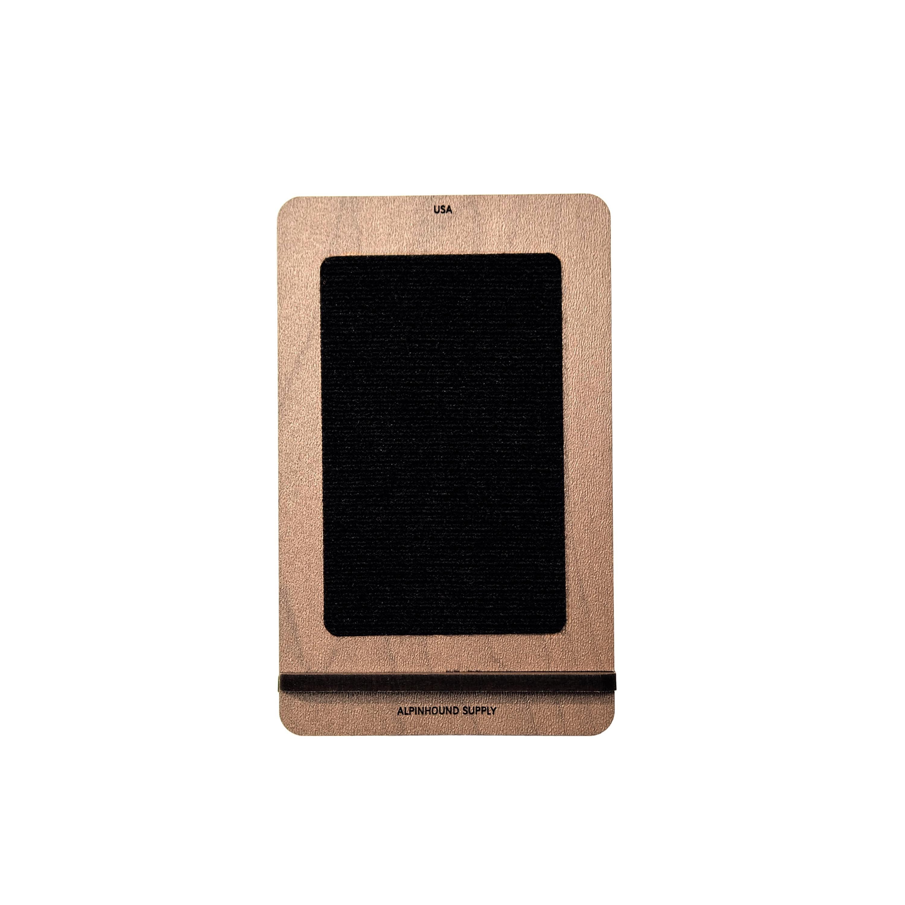 Wooden Display Stand for 3X2 Tactical Patch