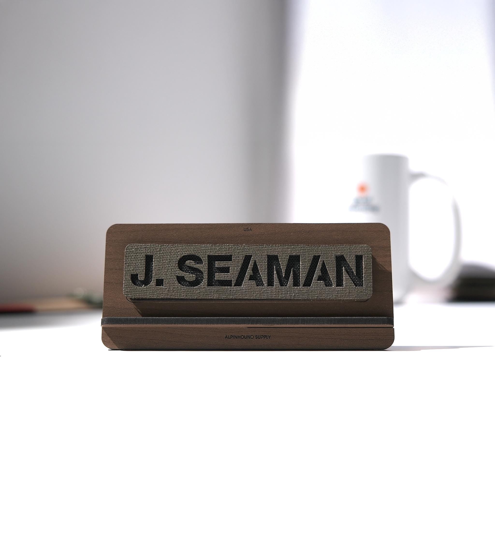 Wooden Tactical 1X4 Patch Display Stand