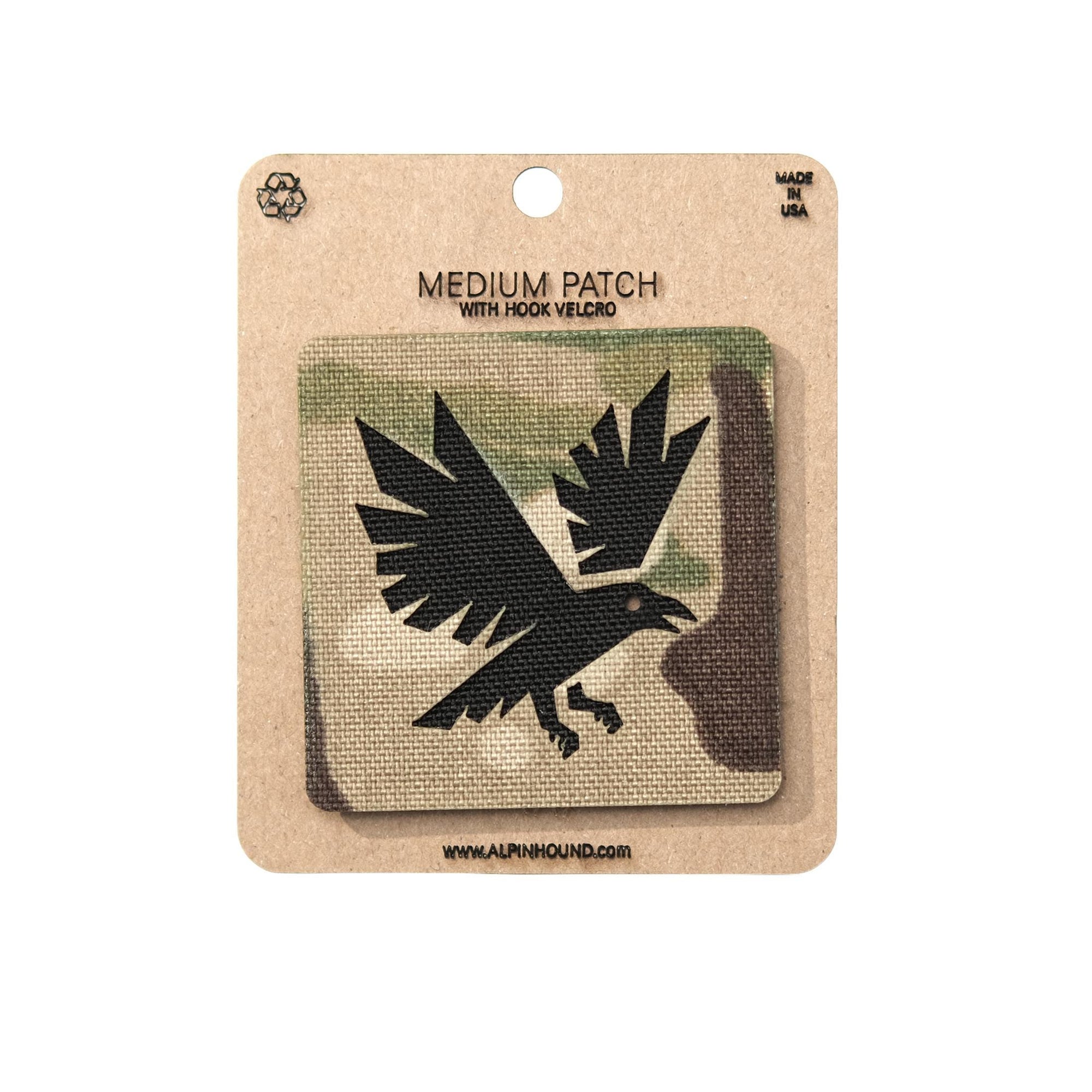 Flying Raven Tactical Patch 2X2