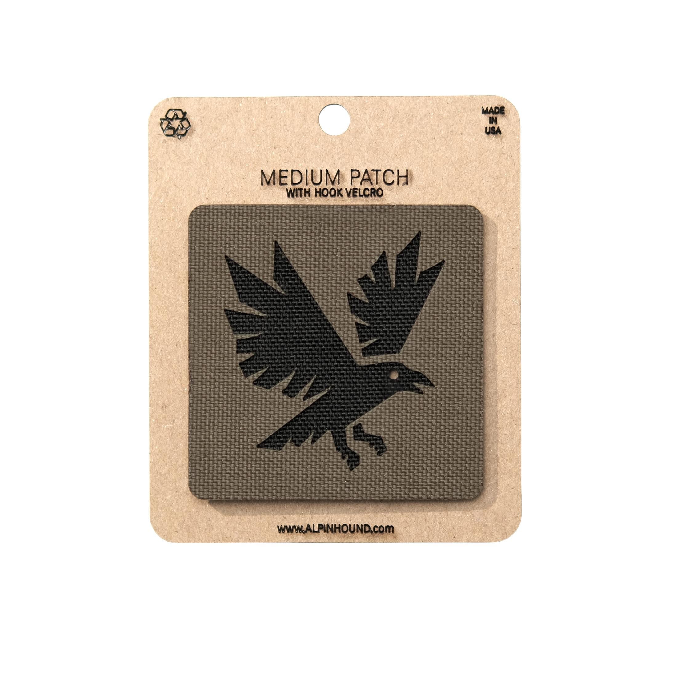 Flying Raven Tactical Patch 2X2